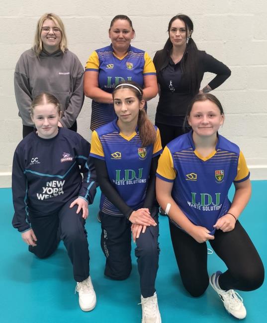 Pembroke Dock Ladies - battling on in adversity